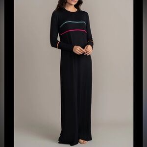 SQUIGGLE TRIM NIGHTGOWN